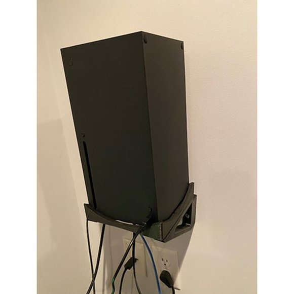 Microsoft Xbox Series X Wall Mount Console Mountable Brackets TV Display Stand - Picture 2 of 5